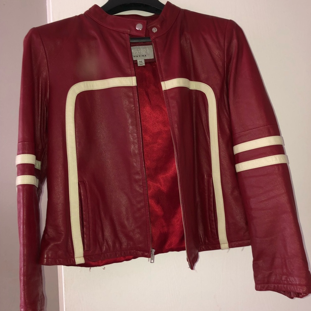 Genuine Leather Motorcycle Jacket